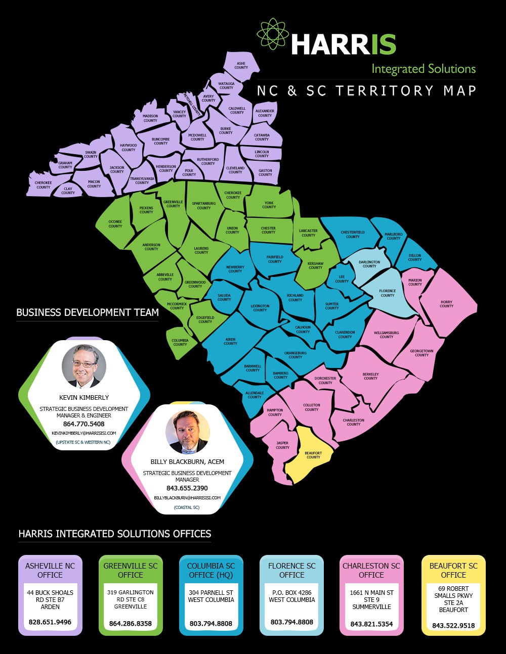 HIS Territory Map