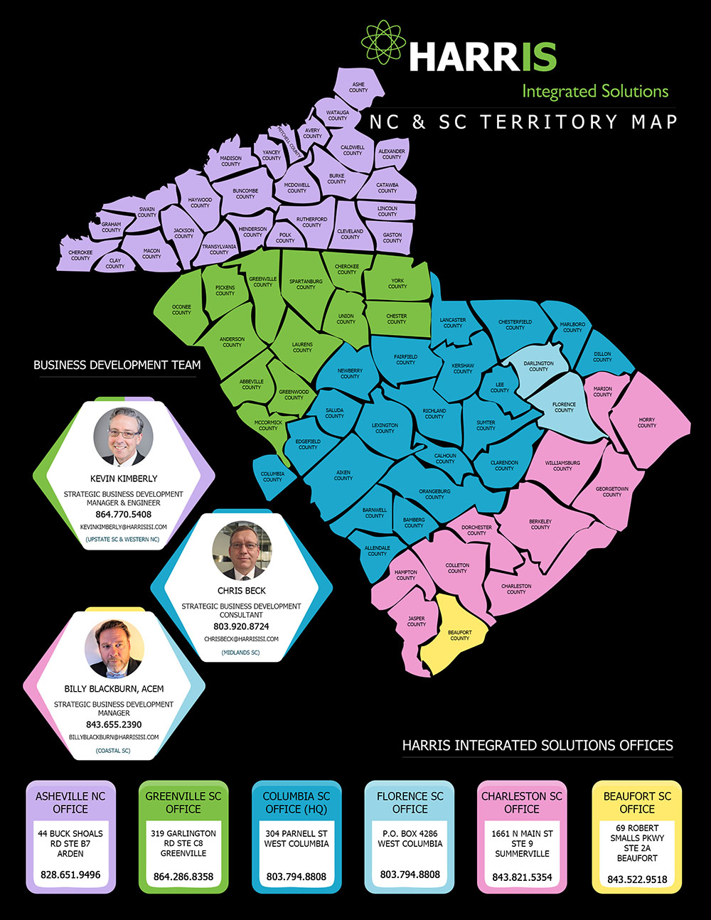 HIS Territory Map